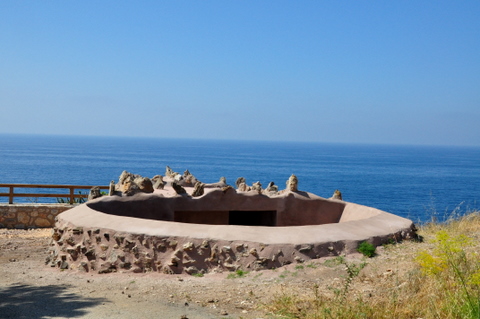 Cartagena, La Chapa anti shipping and anti submarine batteries, by Portman Bay